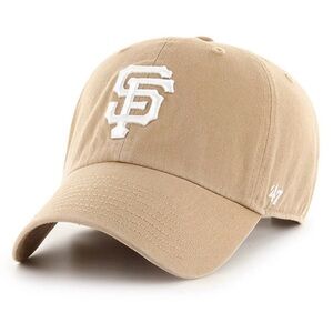 NWT SF Beige “Dad” Hat